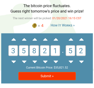 Adivina el precio del bitcoin y gana dinero con bituro