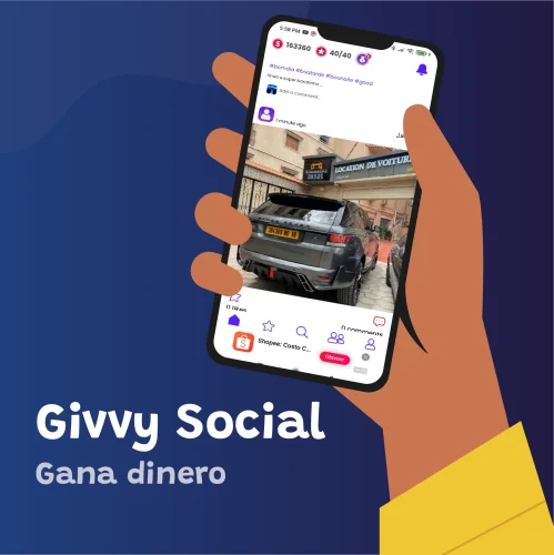 Givvy Social es una red social que permite ganar dinero en PayPal