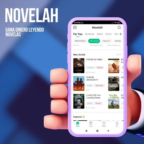 Las mejores formas para ganar dinero en internet - Gana dinero leyendo novelas con Novelah